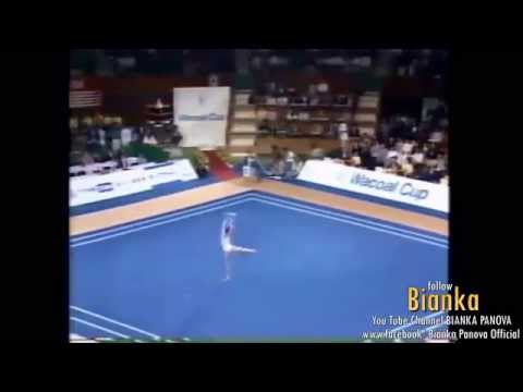 Bianka Panova 1988 Clubs Routine Wacoal Cup Tournament Tokyo Japan 