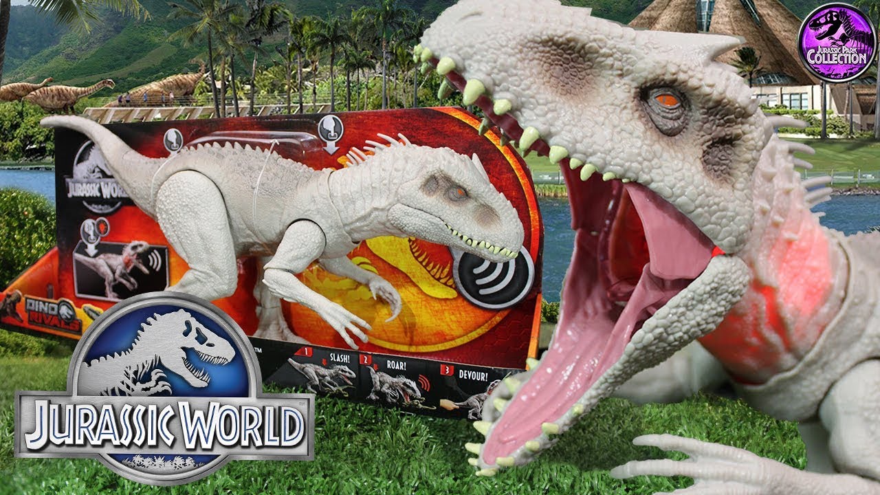 Indominus Rex Jurassic World Dino Rivals Mattel Toys Review