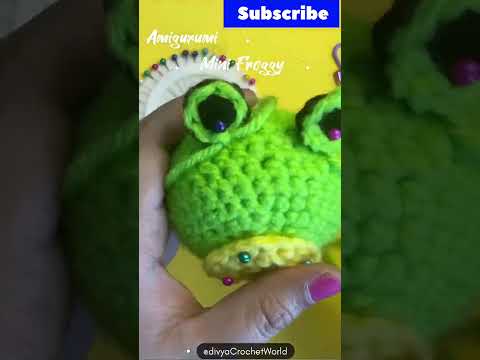 #amigurumi#crochet#frog#amigurumifreepattern#amigurumitutorial#viral#shorts#trending #youtubeshorts