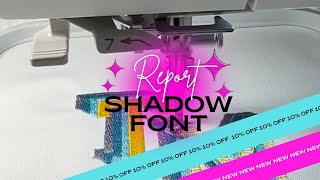 Crafting Adorable Embroidery: Unveiling Vibrant Colors and Charming Shadows machine embroidery font