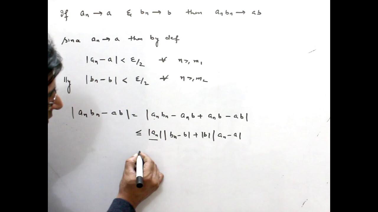 Definition of Bounded sequence and examples YouTube