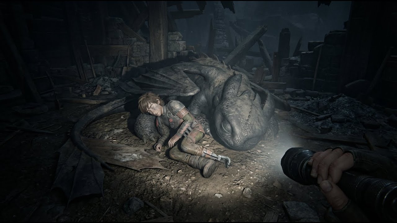 I FOUND real characters from How to Train Your Dragon in a destroyed settlement