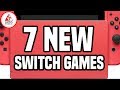 7 Cool New Switch Games JUST ANNOUNCED! ($100 eShop Giveaway!)