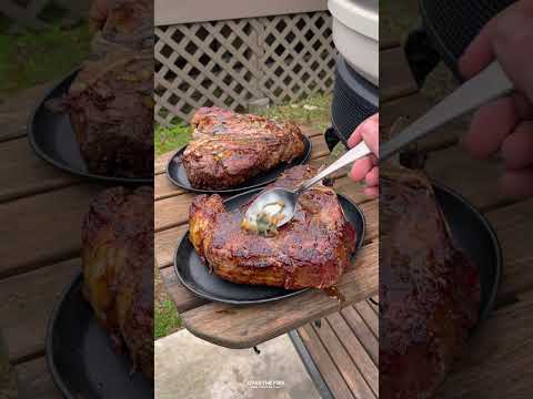 Grilled Tuscan Steak Recipe | Over The Fire Cooking by Derek Wolf