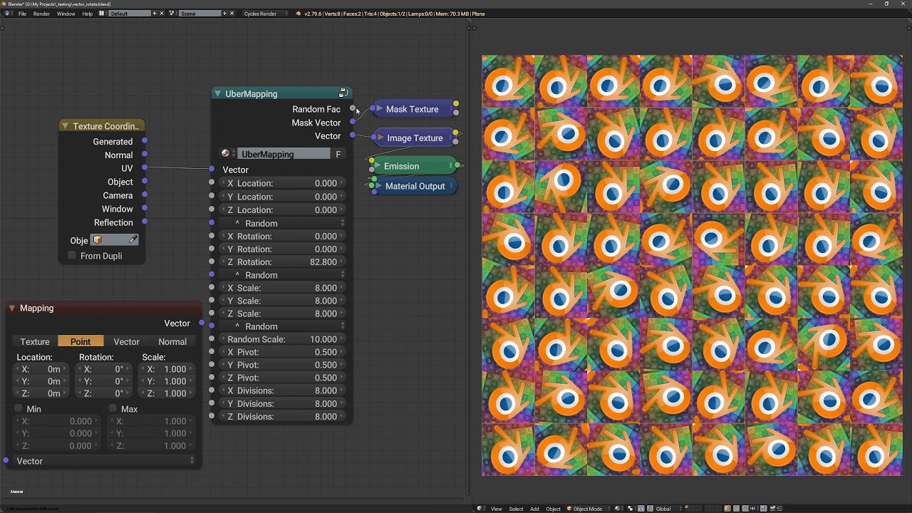 UbberMapping - Blender Node Group - YouTube