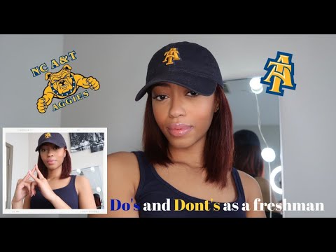 Do's and Dont's as a freshman at NCAT || part 2