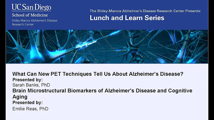 Sarah Banks, PhD & Emilie Reas, PhD - PET Techniqu...