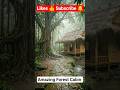 rainy forest cabin setup in minutes for instant calm #shorts #shortsfeed #explore #shortvideo #rain