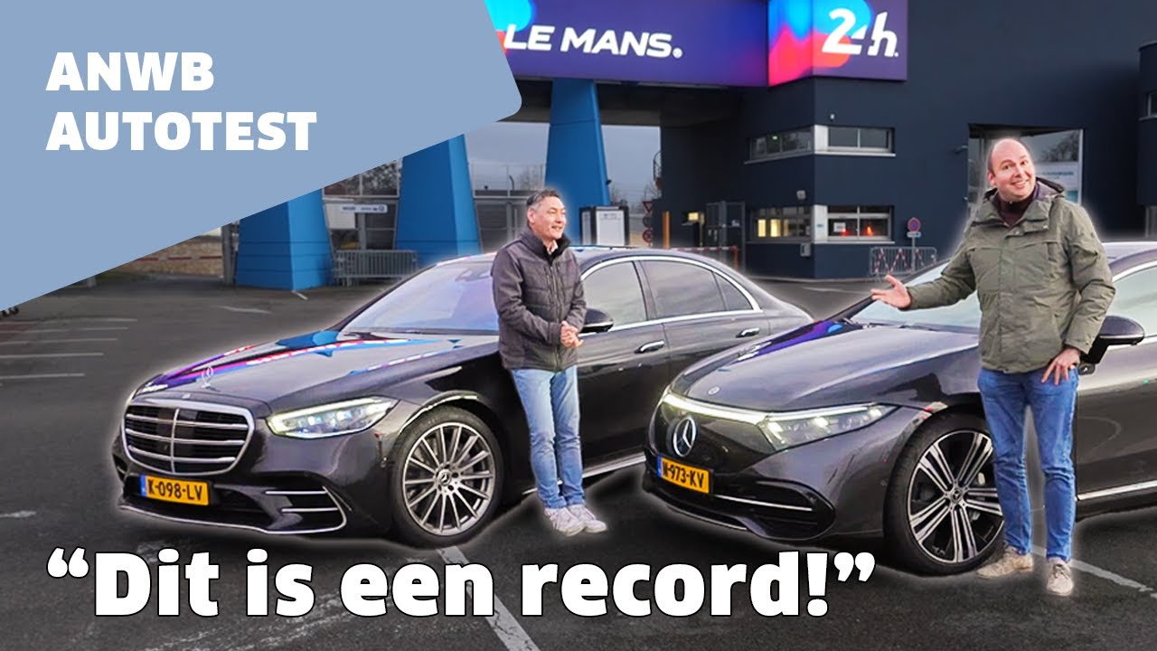 Mercedes EQS vs. S-Klasse: 700 km AAN ÉÉN STUK | ANWB Autotest
