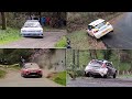 Rally da corua 2023 crashes show  mistakes mini