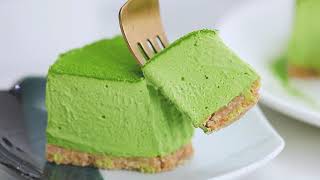 Matcha Mousse Cake มัทฉะมูสเค้กที่สายมัทฉะต้องหลงรัก