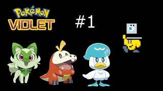 Pokémon Violet Playthrough Part 1 (OrangeCloudDreamer's Version)