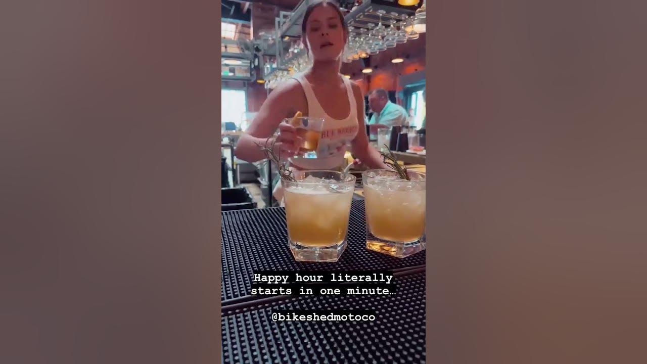 Happy Hour DTLA at Bike Shed Motorcycle YouTube