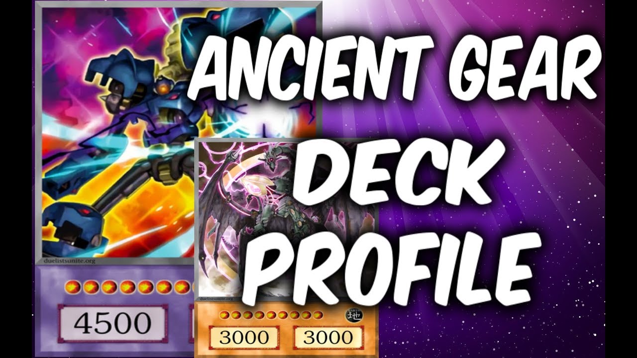 Yugioh ANCIENT GEARS Deck Profile! /w LINKS Deck (Yu-gi-Oh Competitive ...