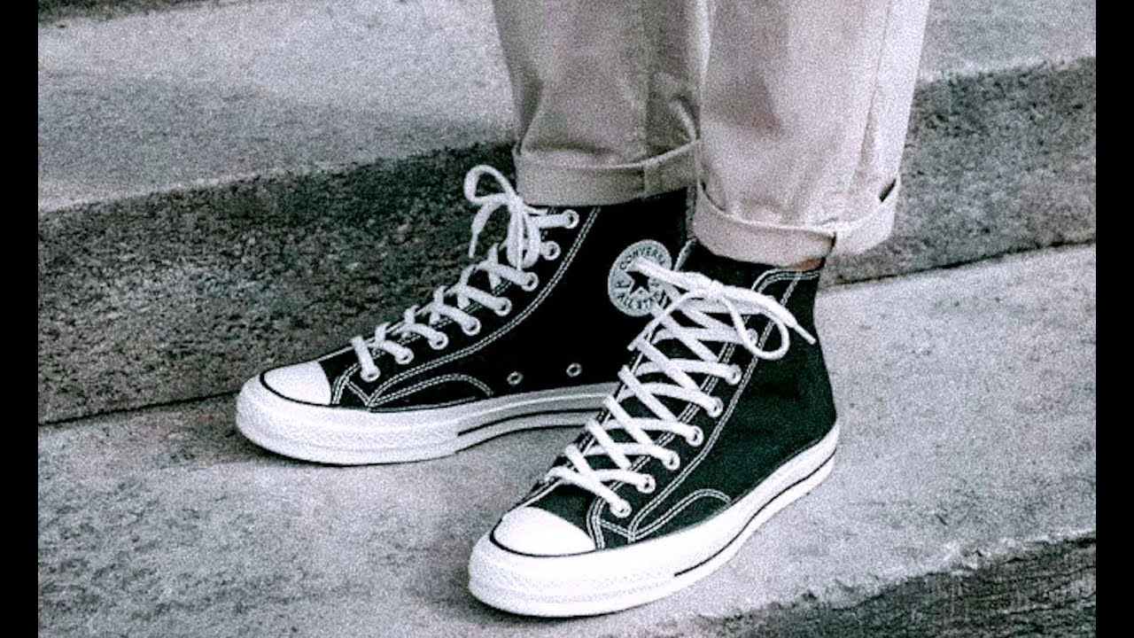 Converse Chuck Taylor 70 Hi (Black/Egret) Unboxing + On-Feet コンバースチャックテイラー  - thptnvk.edu.vn