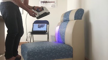 [3DMaster] Quét mẫu 3D màu chi tiết ghế Sofa cỡ lớn bằng máy Einscan pro