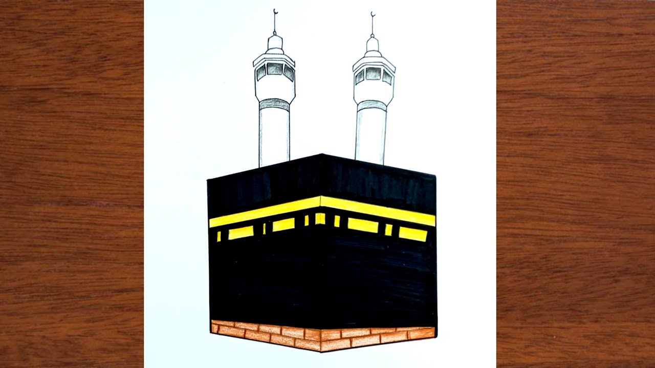 290 Drawing Of The Kaaba Stock Photos Pictures  RoyaltyFree Images   iStock