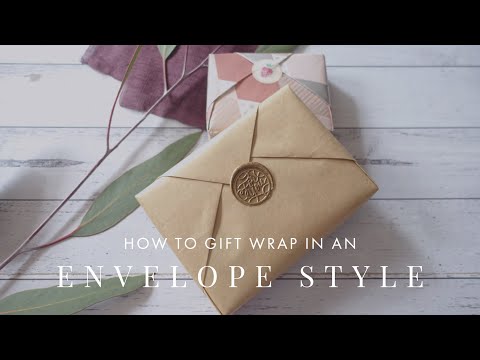 Video: How To Wrap Envelopes