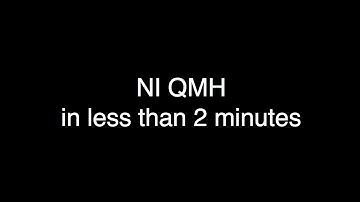 NI week 2016 NI QMH Quick Review