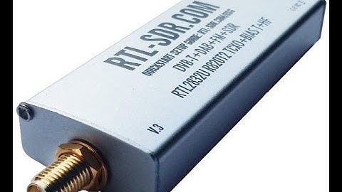 TRRS #1003 - RTL-SDR.COM V3 on VHF