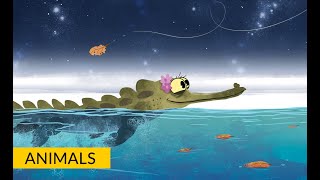 Animal Stories for Kids: Ghum-Ghum Gharial's Glorious Adventure