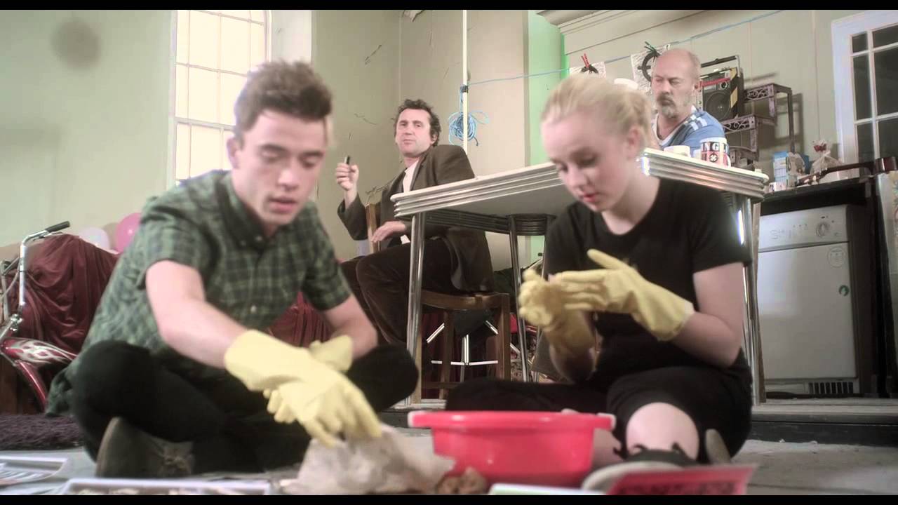 VINYL - TRAILER - FREE ROCK AND ROLL - Phil Daniels, Keith Allen and Jamie Blackley