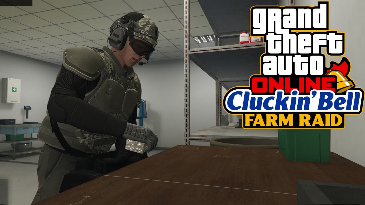 NAPAD NA CLUCKIN BELLA | GTA ONLINE The Cluckin' Bell Farm Raid #4 (Koniec DLC)