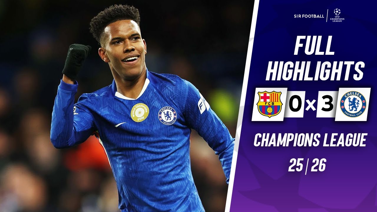 Chelsea vs Barcelona 3-0 - Highlights & Goals - 2025