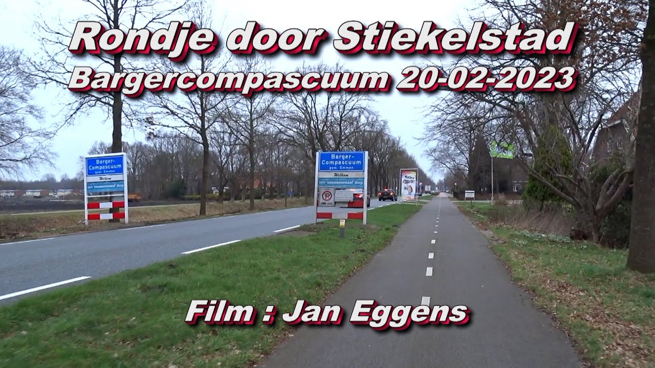 Rondje door Stiekelstad Bargercompascuum 20 02 2023