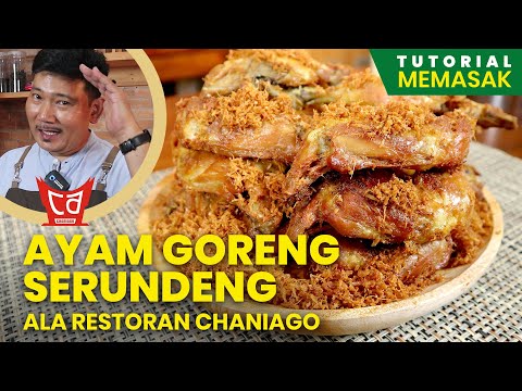 Kreasi Masakan Resep Ayam Goreng Serundeng Padang - UDA AWAL Yang Bergizi