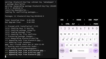Termux Install Blackarch (Installing on top of ArchLinux) without root