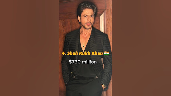 Top 10 most richest actors in the world