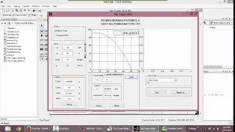 Cara Membuat Pemrograman Gerak Parabola dengan MATLAB by Harry Agustian