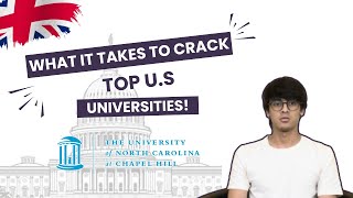 How Rudransh Got Into UNC Chapel Hill | UniRely Success Story 🇺🇸