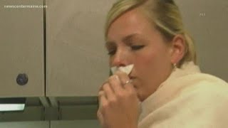 Flu cases surge in Maine