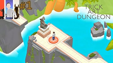 Trick Art Dungeon|Museum And Illusion Gameplay #1