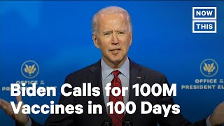 Biden Pledges 100M Shots in First 100 Days | NowThis