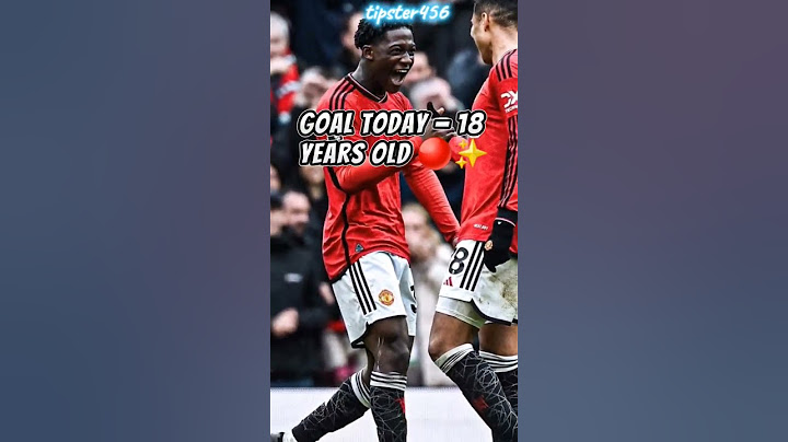 Man Utd vs Liverpool : Kobbie Mainoo: "First Old Trafford Goal at 18!"#KobbieMainoo #OldTrafford