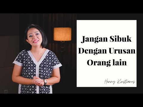 Video: Jangan buat ayat pada orang lain?