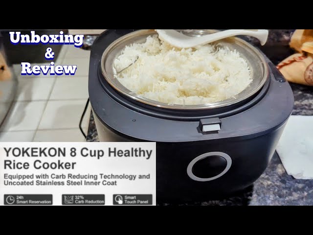 Rice Cooker Small Low Carb, YOKEKON 3 cup uncook Rice Cooker with Stai –  KEECOON