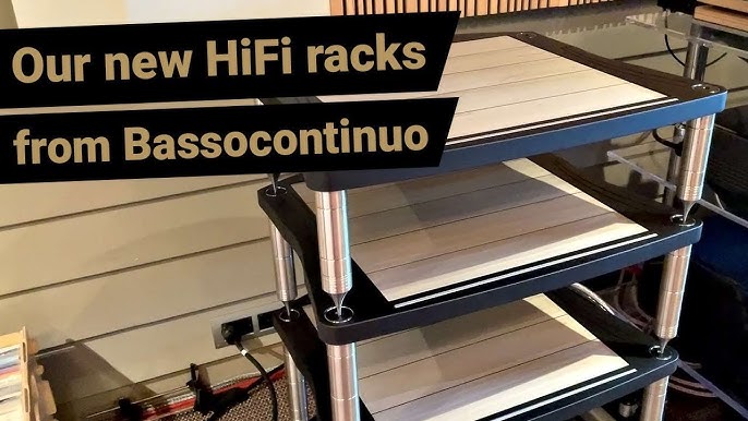 diy stacked audio rack