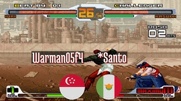 SNK vs Capcom Chaos Super Plus (FT5) - Warman05f4 (SG) vs *Santo (MX) - 2021-11-07