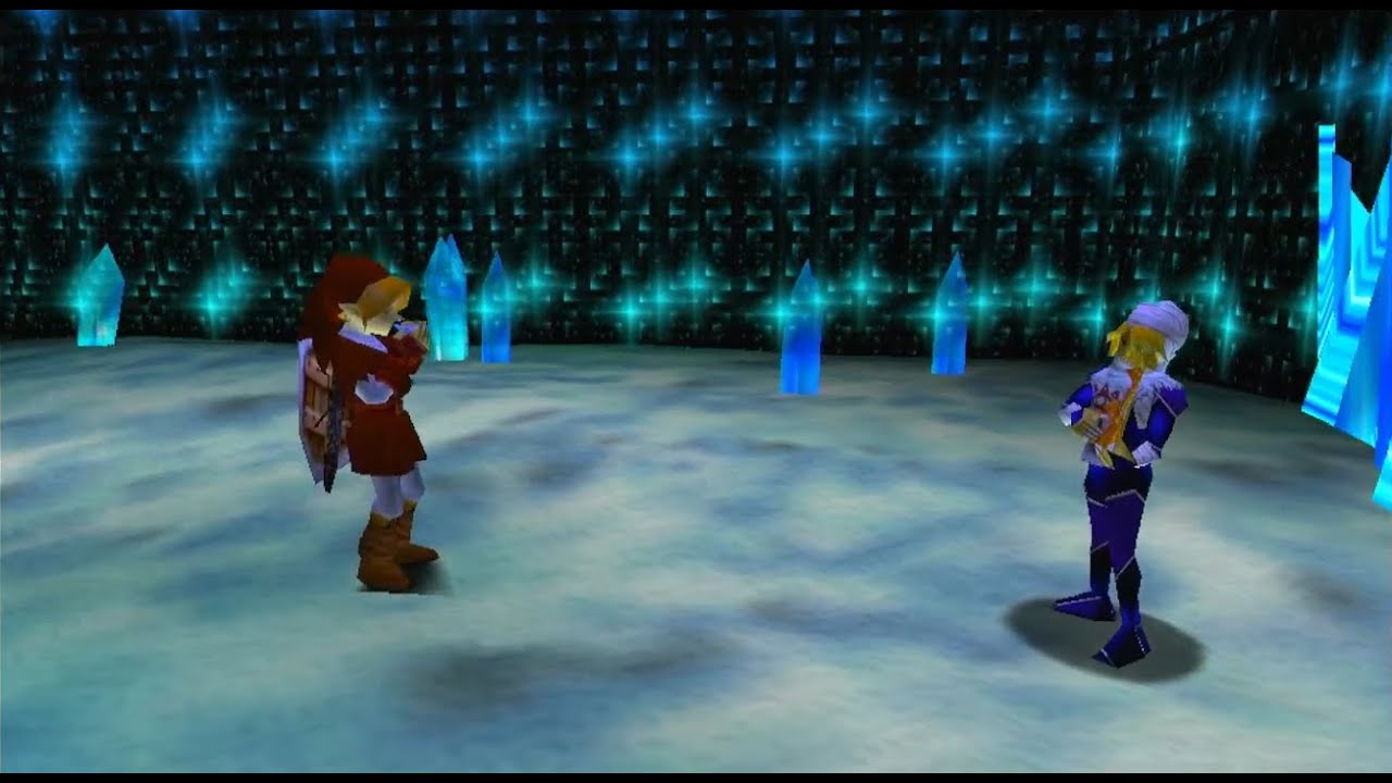 The Legend of Zelda Ocarina of Time Ice Cavern YouTube