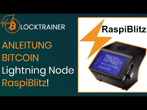 ⚡Bitcoin Lightning Node RaspiBlitz⚡ | Review & Anleitung