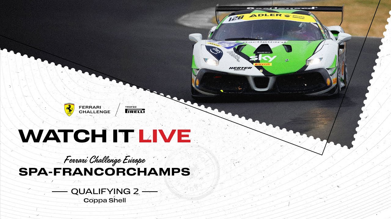 Ferrari Challenge Europe Round 6 Spa-Francorchamps - Qualifying Coppa Shell