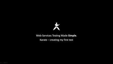 Karate 101 - Create your first test