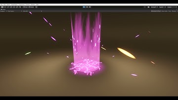Unity Particle System AOE Effect + variations