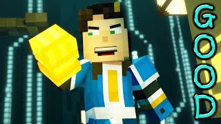 Minecraft Story Mode Season 2 - Episode 5 - Good Choices - Jesse is Friendly Ending