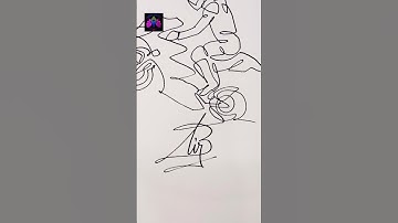 Oneline art & signature #video #calligraphy #bike #motorcycle #writing #artist #name #design
