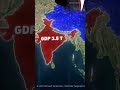 True Facts in India #maps #china #india #pakistan #gdp #shortsfeed